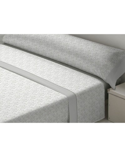 Bedding set D'Or LAVANDA Grey Super king Franela