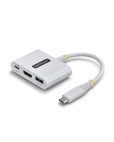 USB-Kabel Startech 168W-USBC-MULTIPORT Weiß