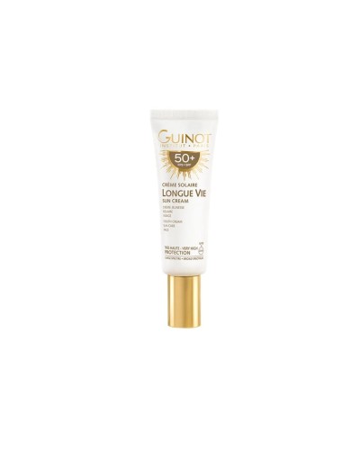Sonnenschutzcreme für das Gesicht Guinot Longue Vie SPF 50+ 50 ml Anti-Aging