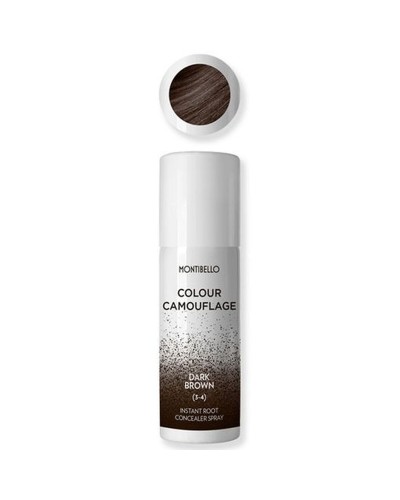 Hårrotsåterställande sprej Montibello Colour Camouflage Mörkbrunt 125 ml