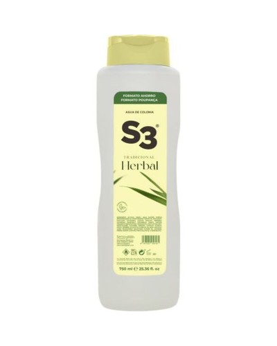 Unisex-Parfüm S3 Herbal EDC 750 ml