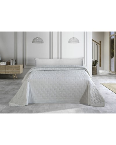 ANDROMEDA Einzelbett-Tagesdecke, 2-teilig, Weiß, für Einzelbett, Landhausstil
