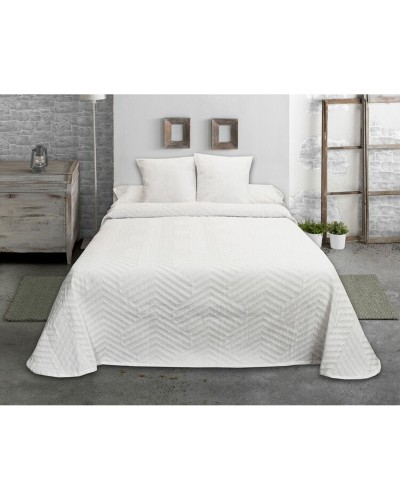 Sprei Hosteline ESPIGA Wit Bed van 105 (1 Onderdelen)