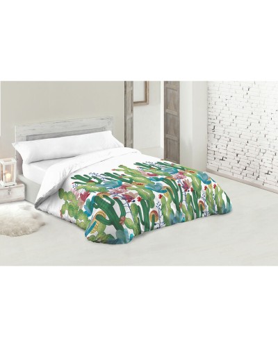 'Hosteline Cactus Duvet Cover, White, 144 Thread Count'
