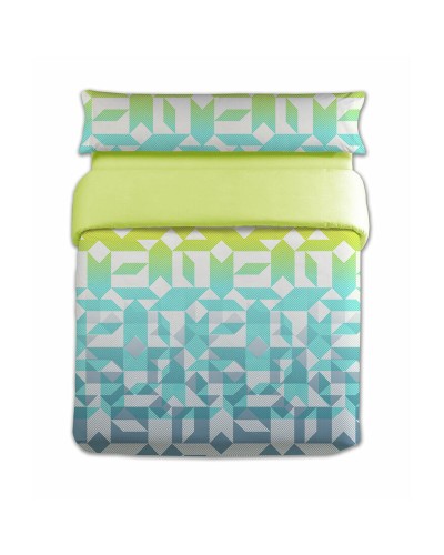 Juego de Funda Nórdica Individual Hosteline HARRIS Verde 2 Piezas
