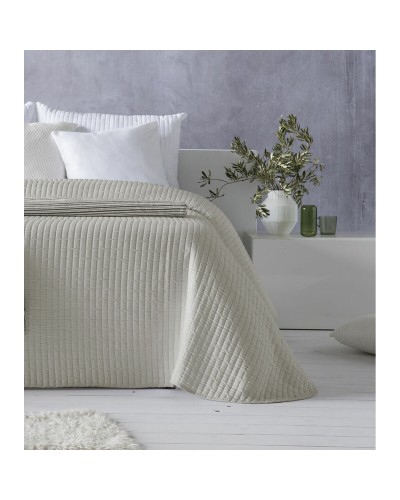 Sprei Hosteline AGNES Beige Bed van 150 (1 Onderdelen)