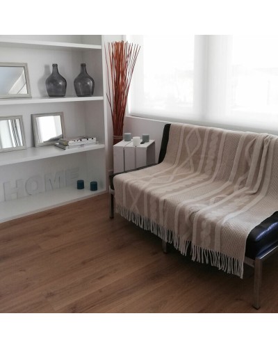 Sängyn peite Hosteline AZALEA Beige 130 x 170 cm