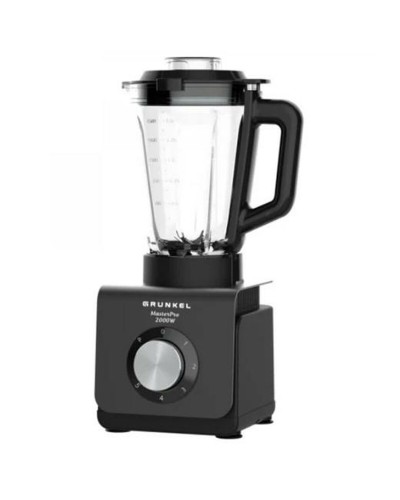 Batidora de Vaso Grunkel BAT-2000 MASTERPRO Negro Acero 1,5 L