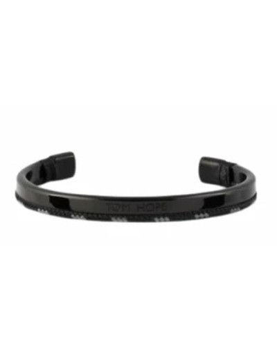 Armband Heren Tom Hope HYBRID - (13 - 15.5 CM) ***SPECIAL PRICE*** Leer Roestvrij staal