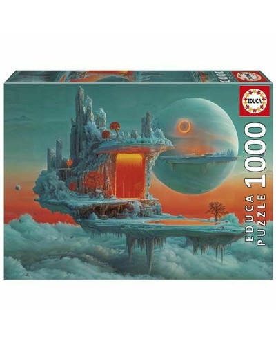 Puzzle Educa Fire & Ice Planet 1000 Piezas