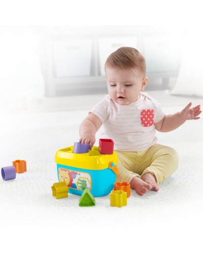 Korb mit Bauklötzen Fisher-Price FFC84 5 Stücke 10 Stücke