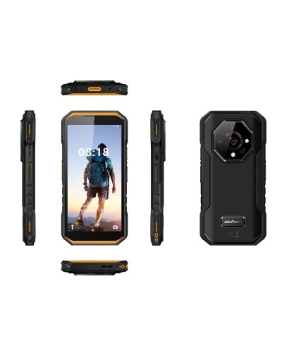 Smartphone Ulefone ARMOR X32 PRO 8 GB RAM 256 GB Negro Naranja