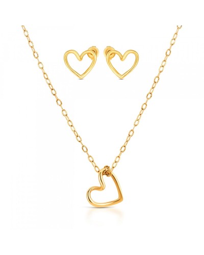 Conjunto Collar y Pendientes Mujer One Jewels OJSET22G Dorado