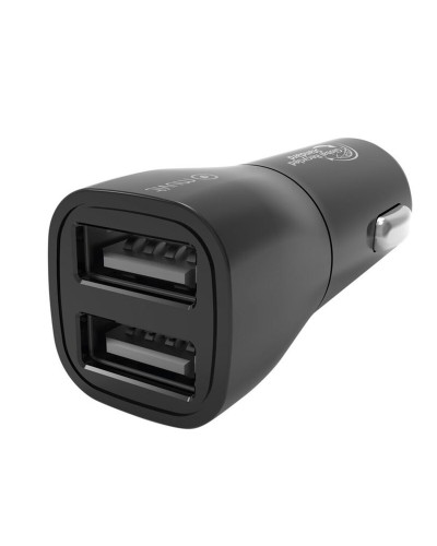 USB Car Charger with 2 Ports Muvit Black