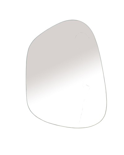 Väggspegel Alexandra House Living Metall Abstrakt 2 x 55 x 41 cm