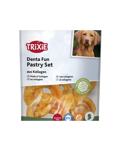 Snoepje voor verzorgde tanden Trixie Denta Fun Pastry 100 g
