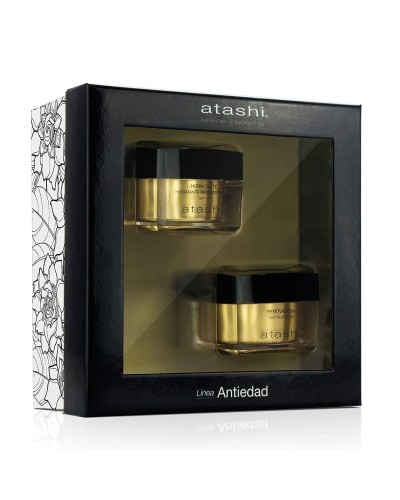 Skönhetsset Atashi Antiedad 2 x 50 ml Anti age 2 Delar