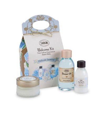 Set de Cosmétiques Femme Sabon Delicate Jasmine 3 Pièces
