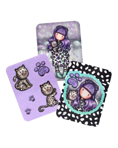 Bambolotto Neonato Gorjuss Purrrrrfect love 30,4 x 7 x 21,5 cm