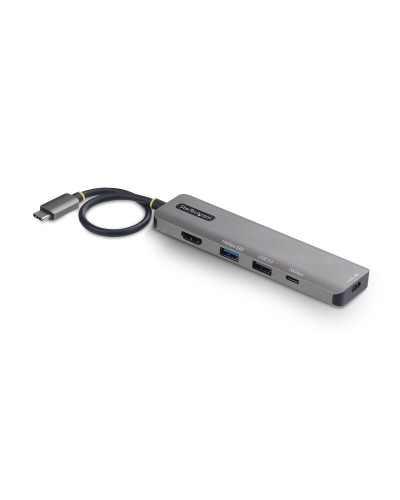 Hub USB Startech 164B-USBC-MULTIPORT Grijs
