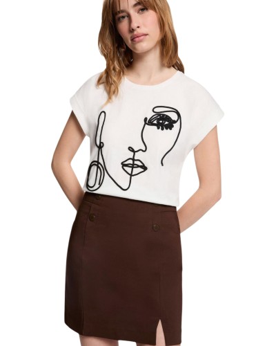 Morgan De Toi T-shirt Kvinna