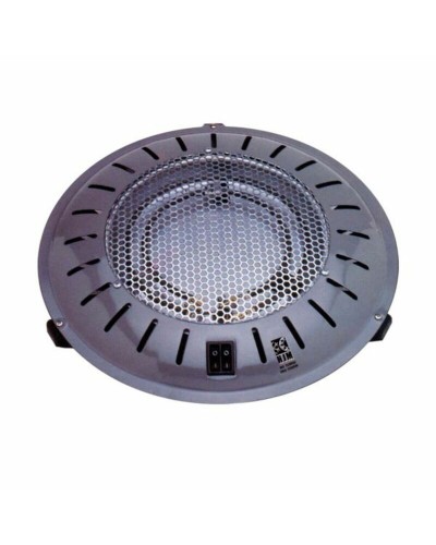 Kamin HJM 100 900W 400 W/500 W/900 W Röd Silvrig