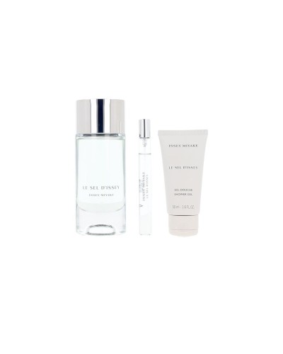 Cofanetto Profumo Unisex Issey Miyake LE SEL D'ISSEY 3 Pezzi