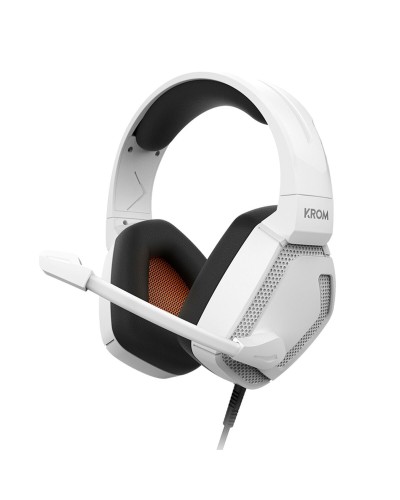 Auriculares con Micrófono Krom KOPA PRO Blanco