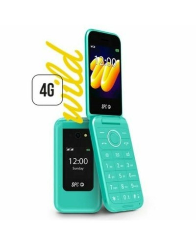 Mobiele Telefoon voor Bejaarden SPC 2336V Wild 4G 2,8" 128 GB RAM 64 GB Zwart Groen Turkoois