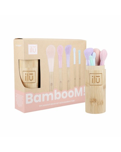Sminkborstar, set Ilū Bamboom Lote Multicolour 6 Delar