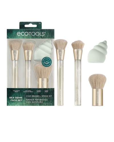 Set di Pennelli per il Trucco Ecotools MAKEUP BRUSHES ECOTOOLS 4 Pezzi
