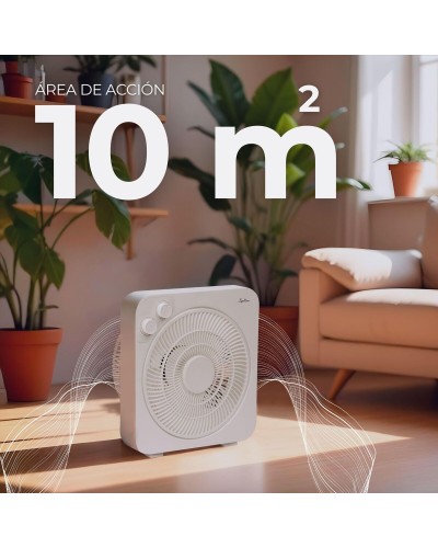 Ventilateur de Bureau JATA JVVS3115 Blanc