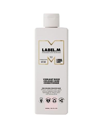 Balsamo per Capelli Tinti Label.M Vibrant Rose 1 L