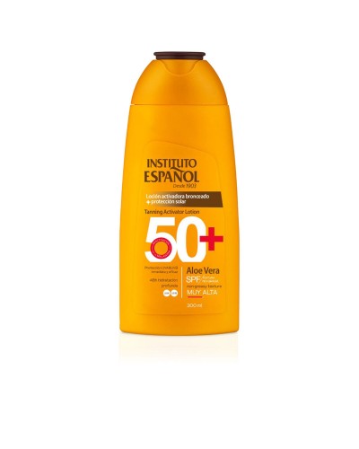 Solskydd Instituto Español LOCIÓN BRONCEADORA Spf 50+ 300 ml
