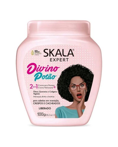 Anti Frizz Haarspülung Skala Divine Hair 1 L