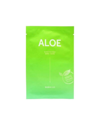 Gesichtsmaske BARULAB The Clean Aloe 23 g Beruhigend