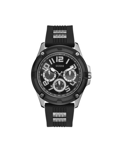 Herrklocka Guess GW0051G1 Ø 45 mm Svart