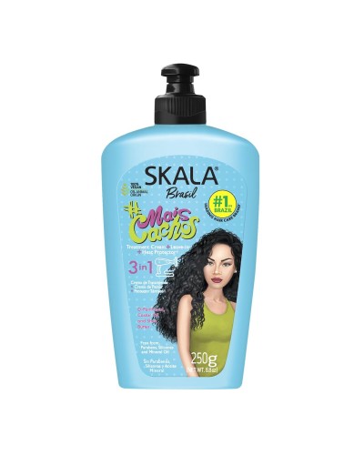 Crème pour Définir les Boucles Skala Brasil MAIS CACHOS 250 g 3-en-1