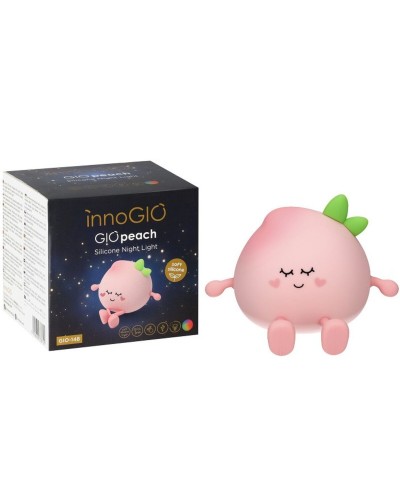 Luce notturna Innogio GIOPEACH 148 Rosa Silicone ABS