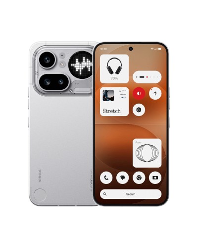 Smartphone Nothing A10400335 6,83" Octa Core Qualcomm Snapdragon 7 Gen 4 8 GB RAM 128 GB Silvrig