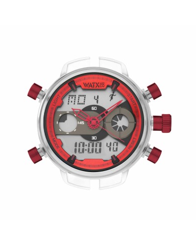 Unisex kellot Watx & Colors RWA2705R Harmaa Ø 49 mm