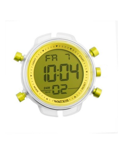 Horloge Uniseks Watx & Colors RWA1743 Groen Zilverkleurig