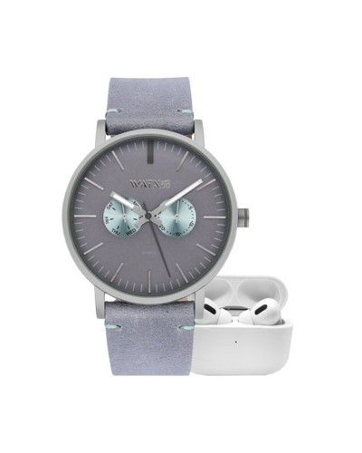 Orologio Uomo Watx & Colors RELOJ14_44 Grigio
