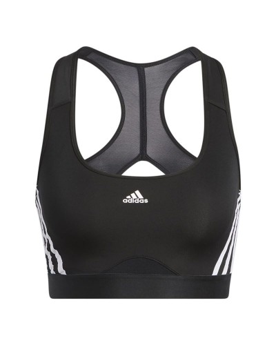 Reggiseno Sportivo Adidas Pwr Ms 3S Nero XS