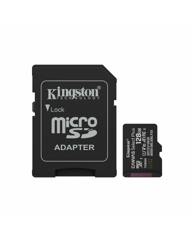 Micro-SD-Muistikortti Adapterilla Kingston SDCS3/128GB 128 GB