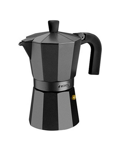 Vanhanaikainen Italialainen Mokkapannu Monix Braisogona_M640009 Musta 9 Kupit