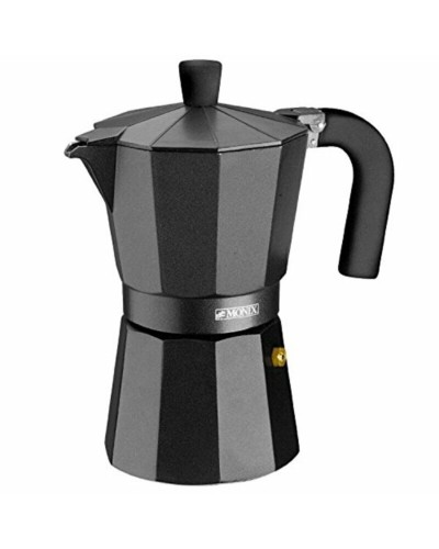 Italienische Kaffeemaschine Monix Braisogona_M640006 Schwarz 6 Tassen