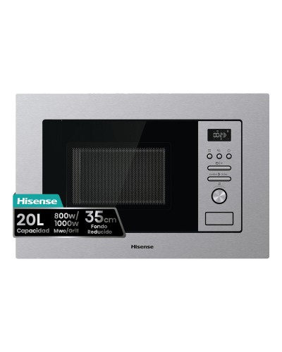 Micro-ondes avec Gril Hisense BIM320G41X Acier 800 W 1000 W 20 L (Reconditionné A)