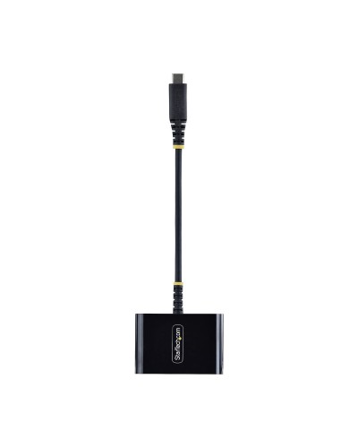USB-kabel Startech 168B-USBC-MULTIPORT Zwart
