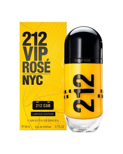 Profumo Donna Carolina Herrera 212 VIP ROSÉ 212 CAB Limited Edition EDP 80 ml